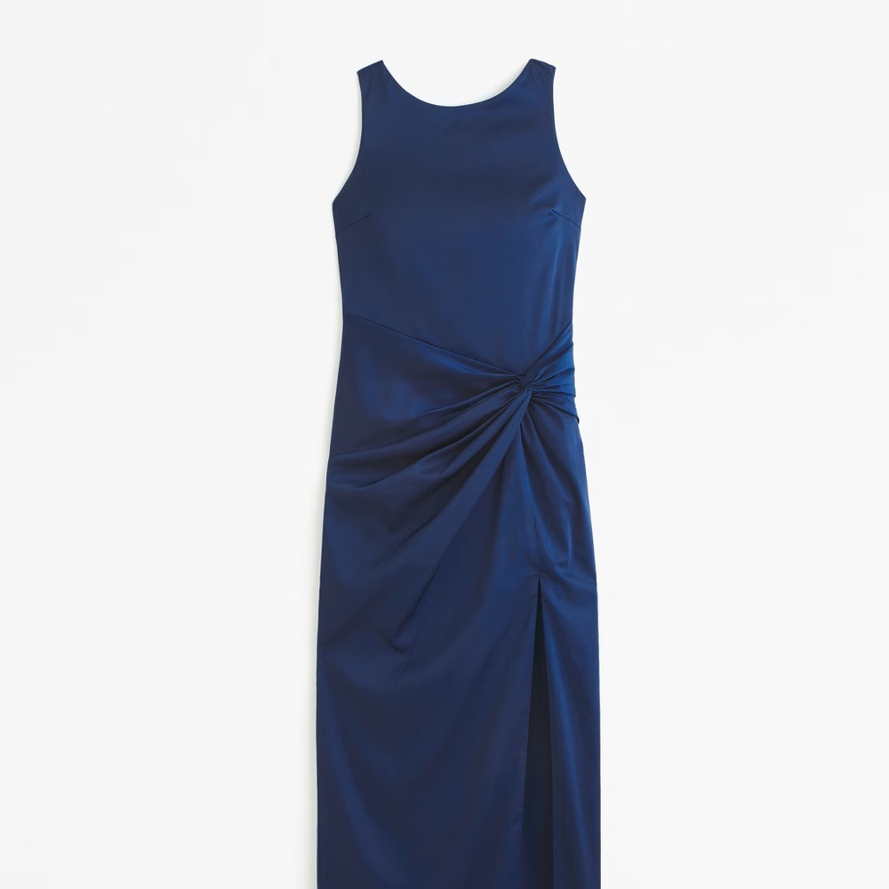 NWT Abercrombie Draped Skirt Maxi Dress - Picture 1 of 7